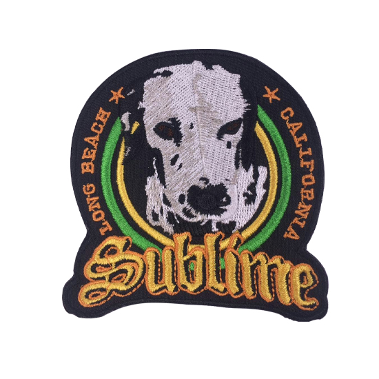 Dog embroidery patches