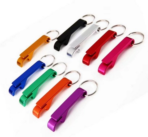 Aluminum Metal Keyring & Bottle opener