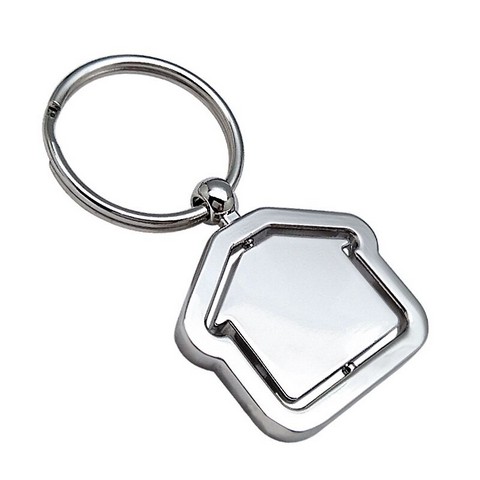 Zinc alloy Swivel House Keyring