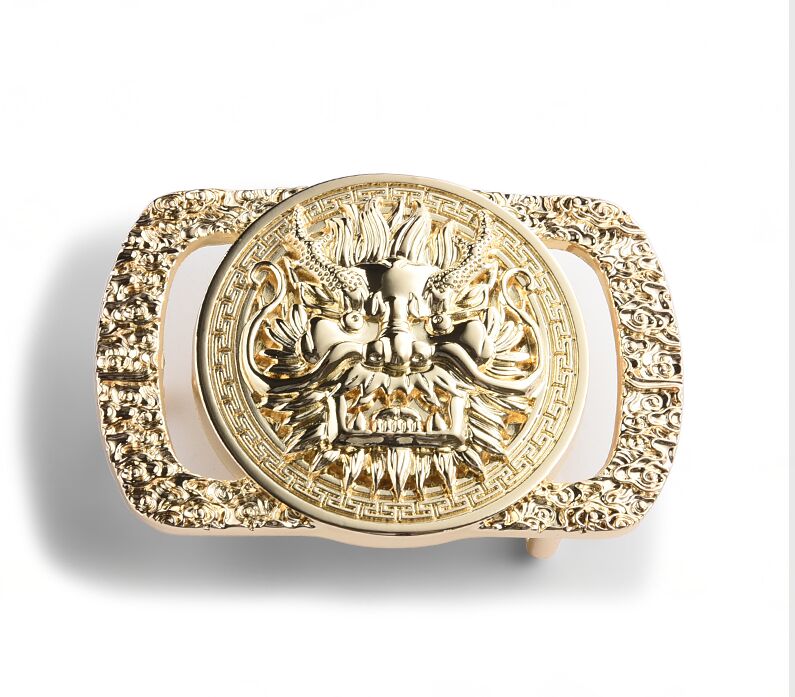 Gold Dragon Belt Buckles