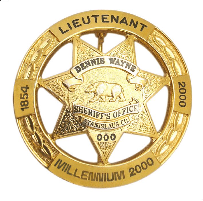Lieutenent police badge