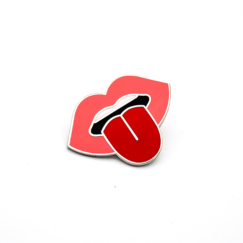 Immitation Hard Enamel Lip Pins