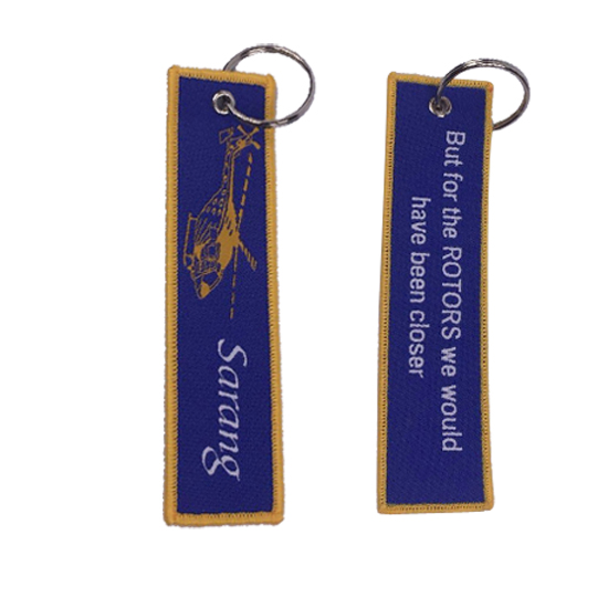 Embroidery Keychains & Woven Keychains