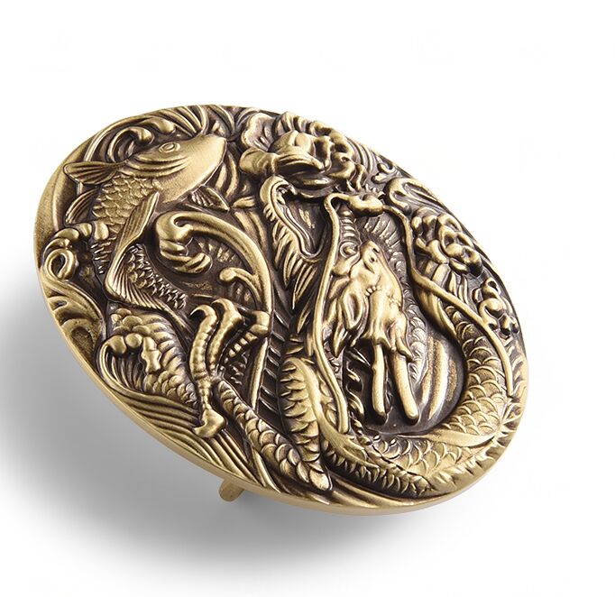 Dragon Antique finishing Belt Buckels