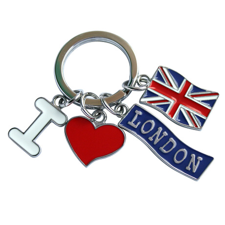 Custom made Travel Souvenir keychains
