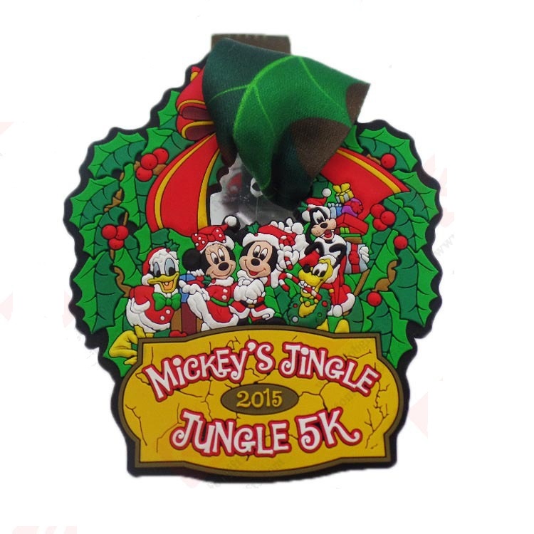 Custom PVC Sports Running Award Medals