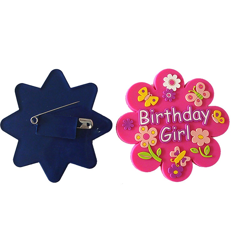 Soft PVC pin badges
