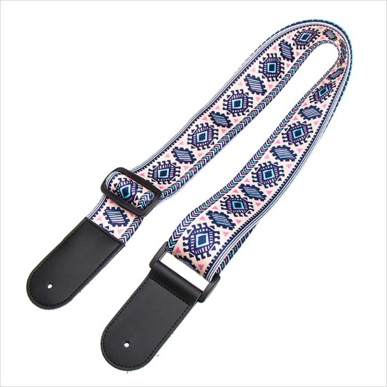 Custom pretty personalised vintage guitar straps